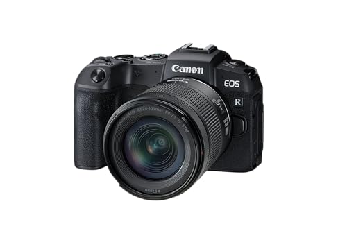 Canon EOS RP Full-Frame Mirrorless Interchangeable Lens Camera + RF24-105mm Lens F4-7.1 is STM Lens Kit- Compact and Lightweight for Traveling and Vlogging, Black (3380C132) by Canon - Used condition - CA$1154.00