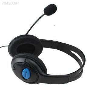PRAV® 5D10 FD8D New Wired Gaming Headset Headphone for Sony W/VOL Superbass Black