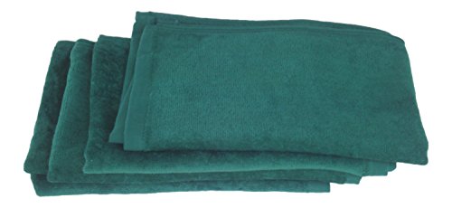 Show Car Guys 5-Pack Hunter Green Terry-Velour Fingertip Towels Made of 100% Cotton.- 11