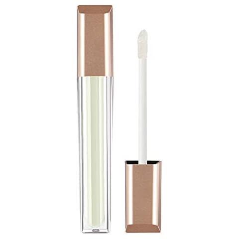 Portable Lipstick Classic Long Lasting Smooth Soft Reach Color Full Lips Lip Gloss Non Tacky Sheer Highly Pigmented Lip Gloss 3ml Glitter Gloss Clear (B, A) Cover