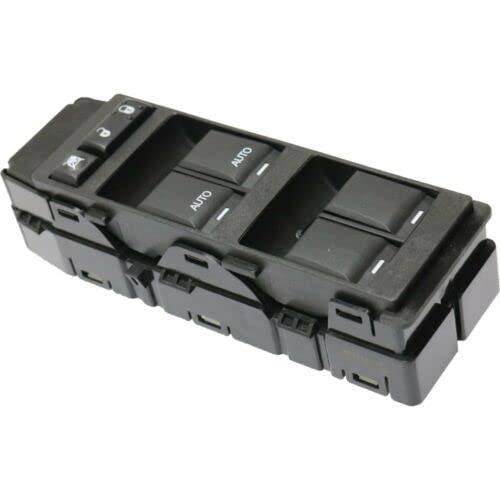 Power Window Switch Front Driver Left Side Black LH Hand Sedan for Jeep Durango