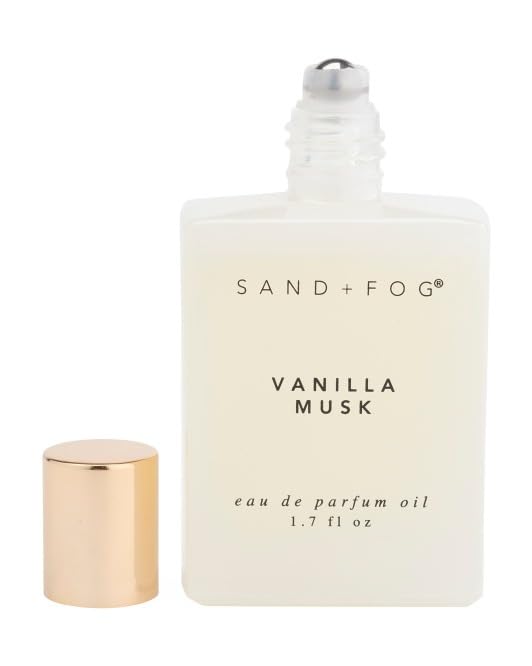 Sand + Fog Vanilla Musk Perfume Eau De Parfum Oil Rollerball 1.7oz 50ml Roll-On Applicator - Image 2