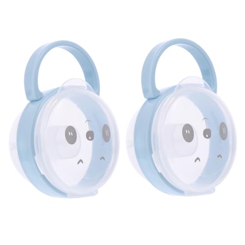 CIMAXIC 2個入り ボックス 収納ボックス 保護ケース 幼児のおもちゃ のおもちゃ 子供 ホルダーケース 漫画 収納容器 pp Blue