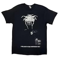 New Store StockMain Category - T-Shirts. Sub Category - T-Shirt. Design - A Blaze In The Northern Sky Design Features - Back Print Sleeve or Collar Styling - Short Sleeves Material - Soft-style cotton Dimensions -