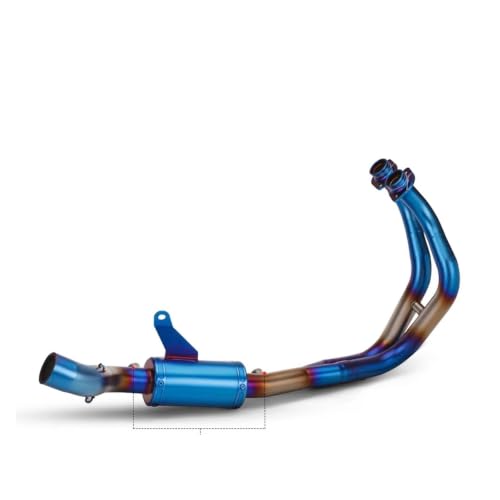 Tuyau d'échappement anti-corrosion YZF-R7 et XSR700 double sonde oxygène