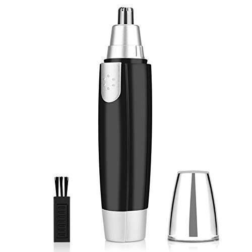 Nose Hair Trimmer, Luismia Nose & Ear Hair Trimmer with Stainless Steel Blades