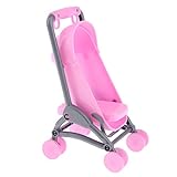 Der Kinderwagen ist aus hochwertigem ABS-Kunststoff gefertigt. Exquisite Verarbeitung, fühle mich wohl, stark dreidimensional, geeignet für Kinderhände und hohe Simulation.