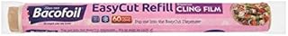 Bacofoil Easycut Cling Film Refill, 60m