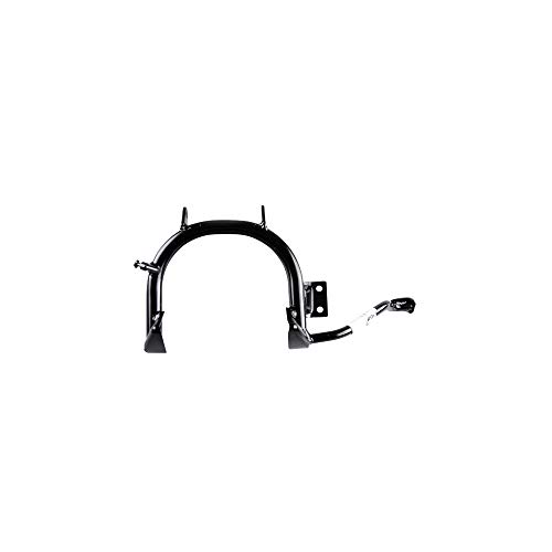 Béquille centrale Piaggio SR Motard 4T noire OEM 666313 avec axe et ressorts