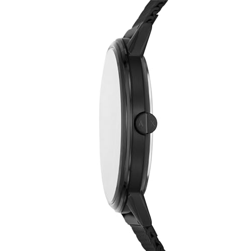 Armani Exchange Stainless Steel Analog Black Dial Men Watch-Ax2760, Black Band - Image 3