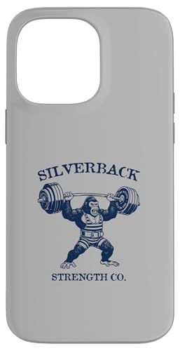 Silverback Strength Co �E�G�C�g���t�e�B���O �S�����f�U�C�� �X�}�z�P�[�X iPhone 14 Pro Max �p