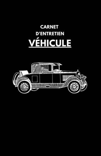 CARNET D'ENTRETIEN VÉHICULE: Carnet de suivi de voiture,moto,taxi,mini bus - 100 pages - 14 x 22,5 cm