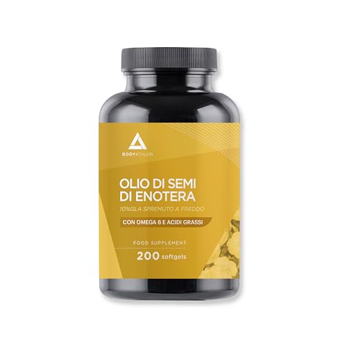 Bodyathlon Olio di Enotera 1000mg, 200 Perle