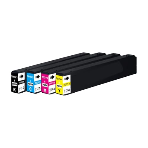 Cartouche T02Y pigment 4 couleurs pour imprimante de bureau WF-C21000