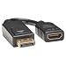 Tripp Lite DisplayPort to HDMI Converter Adapter, DP to HDMI, 1080p (1920 x 1200) (M/F), 6 in. (P136-000)
