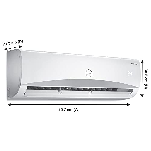Image of Godrej 1.5 Ton 3 Star Inverter Split AC (Copper, Anti Bacterial Filter, 2021 Model, GIC 18JTC3-WTA, White)