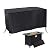 Rilime Fire Pit Cover Rectangular,45in Waterproof Firepit Covers Rectangular for Propane Fire Table,45"L x 23"W x 25"H,Black