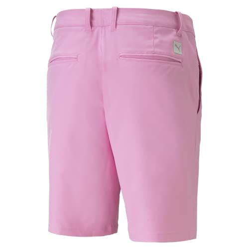 Image of PUMA GOLF Womens Dealer 8 Shorts, Pink Mist, 32W X 8L US
