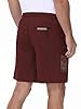 Rvinroo Men's Sports Shorts Quick Dry Training Gym Bodybuilding Casual Basketball Running Breathable Shorts with Zipper Pocket, Red, 3XL #1