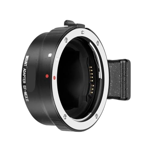 �J���������Y�A�_�v�^�A �݊���������܂� Sony NEX A6500 A6300 A6000 A7 A7R A7S A7RII �J�����I�[�g�t�H�[�J�X�t���t���[�������Y�}�E���g�A�_�v�^�[ EF-NEX �ƌ݊���������܂� �A�̖�O���P����