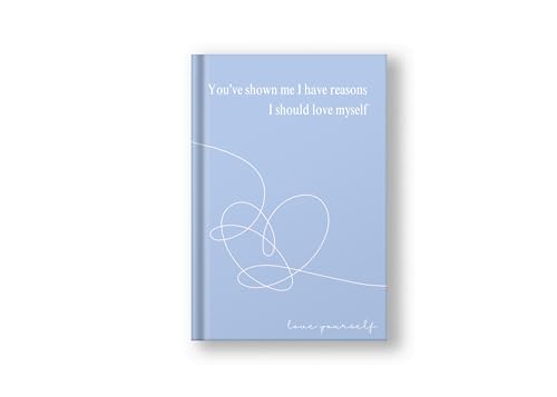 Image of THE UMBRELLA STORE BTS Inspired Journal, BTS merch, BTS notebook, BTS hardbound journal with blank papers (LOVE YOURSELF)