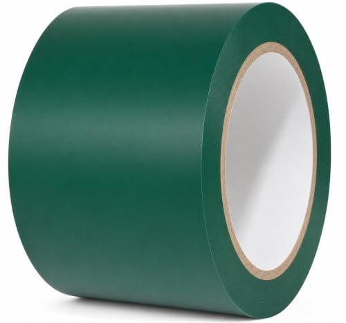 Image of GGR Supplies CVT-536 Emerald Green Vinyl Floor Marking Tape, 3 x 36 Yards
