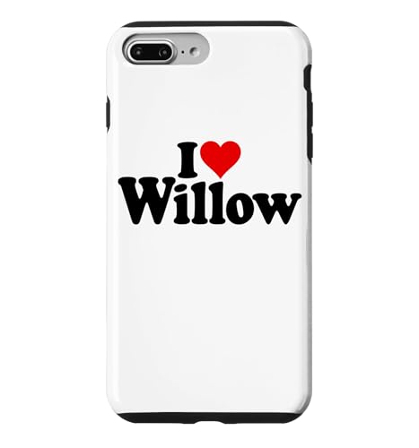 I LOVE HEART WILLOW NAMEE ON A TEE �X�}�z�P�[�X iPhone 7 Plus/8 Plus �p