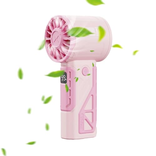 Ventilador Personal Portátil, Ventilador Portátil, Pequeño Ventilador De Diseño Mecánico Personal Con Velocidades Ajustable | Ventilador Personal De Alta Velocidad Para Exterior e Interior
