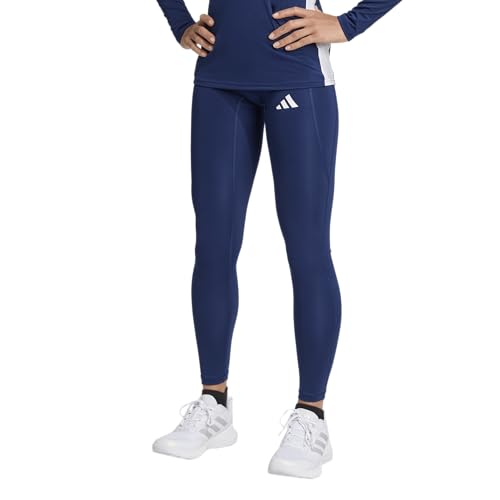 adidas Women's Volleyball Long Tights, Team Navy Blue, Small/Tall by adidas - Used condition - Image 2