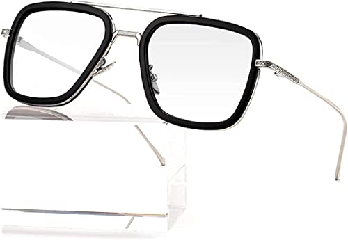 Image of ARICKS Tony Stark Style Blue Light Blocking Glasses for Men Women, Iron Man and Spider-Man Computer Gaming Glasses by Computer /Tablet /Laptop /Mobile