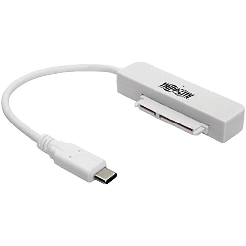 Tripp Lite 6in USB-C Gen 1 to SATA III Adapter w/ UASP 2.5" Hard Drives - Storage controller - 2.5" - SATA 6Gb/s - 600 MBps - US