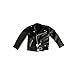 1/12 Action Figure Clothes,Leather Jacket for 6 inch Male Action Figures,1:12 sacle Miniature Doll Clothing (Leather Jacket)