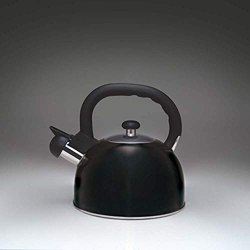 Mor - Chaleira Aço Inox 2.5 Litros Mattina Preta