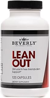 Beverly International Lean Out 120 caps. Fat Burner with Metabolic Support. Lipotropics. Choline, Carnitine, Chromium. Stimulant-Free Belly Fat Burner. Get Leaner. Use AM & PM, Stackable Diet Pills.