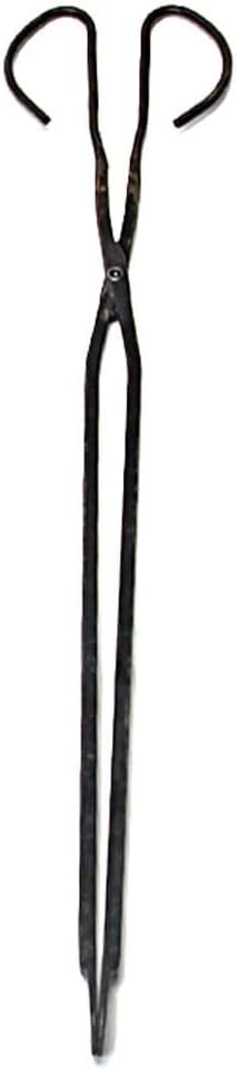 Heavy-Duty Fireplace Tongs, Indoor Firewood & Log Tweezers for Handling Coal and Debris(A 68cm/26.7")