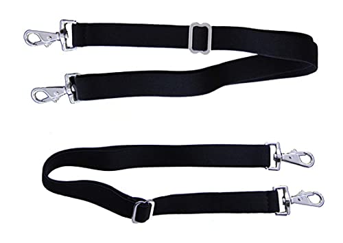 Image of CHALLENGER Replacement Horse Blanket Detachable Adjustable Elastic Leg Straps 2 Pcs 403L01