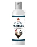 Feather Shampoo for Chickens | Bird Shampoo for Cockatiels, Cockatoo, Parrots: Poultry Conditioner & Baby Chicken Supplies, Gamefowl Supplies for Clean Feathers (Peppermint)