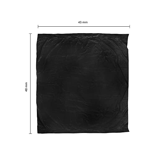 Image of Amazon Brand - Presto! Garbage Bags, Small (17 x 19 inches) - 30 bags /roll (Pack of 12, Black)