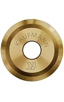 Topline Kaufmann Tin Ersatzschneidrädchen, Gold