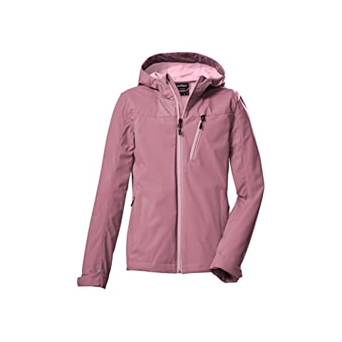 Killtec Mädchen Softshelljacke/Outdoorjacke mit Kapuze KOS 235 GRLS SFTSHLL JCKT; rosenholz, 152, 40890-000 Cover