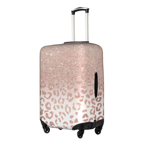 Housse de bagage paillettes or rose blanche L de qualité supérieure