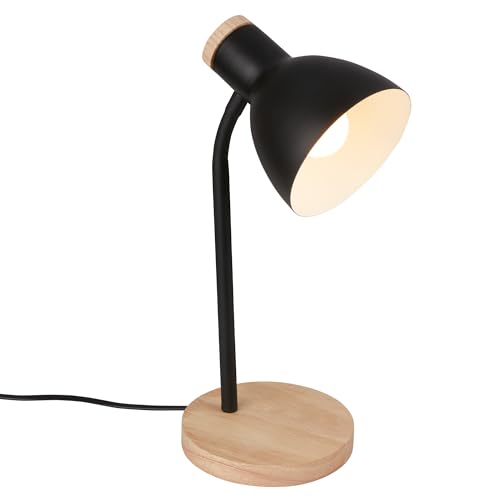 BRILONER -Lampada da tavolo, orientabile, E14, max. 10W, lampada da comodino, lampada da scrivania, lampade da comodino,...