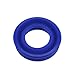 uxcell UHS Radial Shaft Seal 12mm ID x 20mm OD x 5mm Width PU Oil Seal, Blue Pack of 10