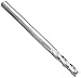 Melin Tool EMG-L Carbide Square Nose End Mill, Uncoated (Bright) Finish, 30 Deg Helix, 3 Flutes, 3