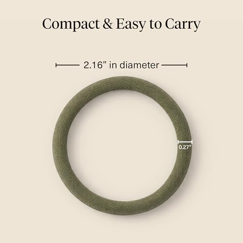 Kitsch Nylon Hair Ties No Damage - Stretchable Bands for All-Day Hold, 20 Pcs - image 5