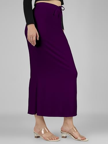 Image of Nexsus Stretchable Saree Shapewear | Petticoat for Women | Cotton Blended | Skirts for Women | Shape Wear Dress for Saree | Available in 80+ Colors and Plus Sizes