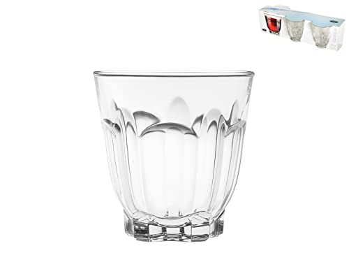 Set de 3 vasos Chio Epoque de vidrio 240 ml