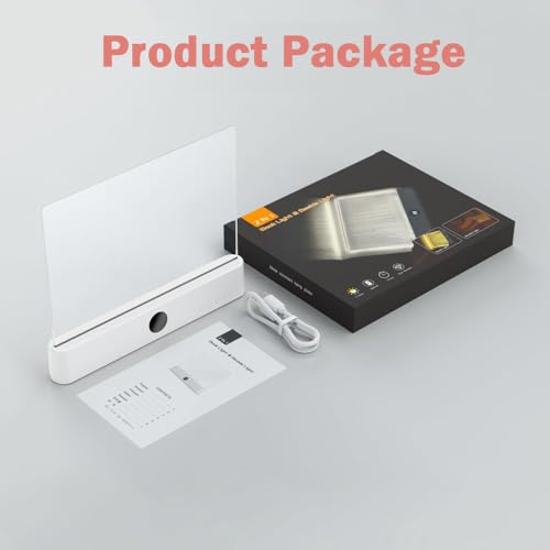 Lámpara de noche recargable regulable y flexo LED plano para dormitorio infantil 6