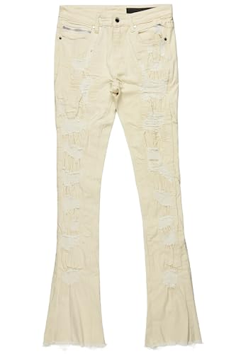 Men's Sigmund Stacked Flare Jean3