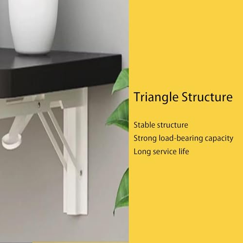 Table pliante murale design flottant bureau gain de place buanderie - 5